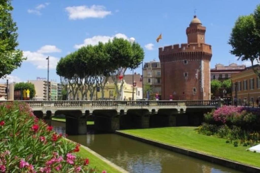 La Jungle Urbaine Avec Garage Prive & Climatisation Apartman Perpignan Kültér fotó